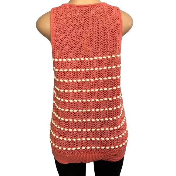 3/$30 🍂 Loft Bobble Sweater Tank Top Frosty Mocha - Picture 6 of 8